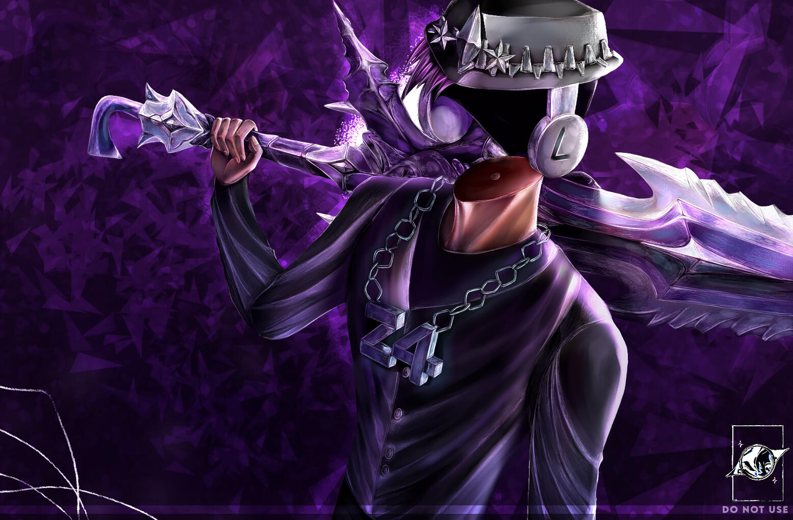 semi-realistic waist up